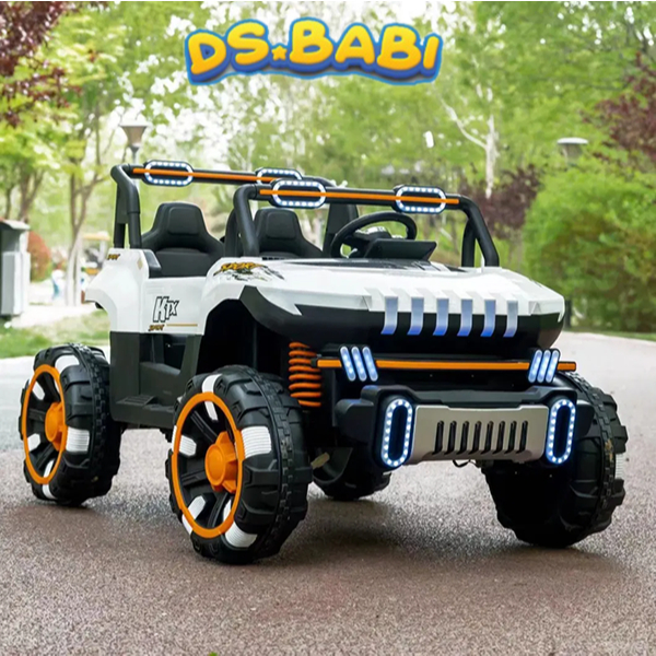 Ô Tô Điện Địa Hình ABM 8688 2 Chỗ Rộng 92cm 4 Động Cơ Tải Trọng 80KG, Kết Nối Bluetooth