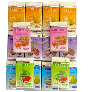 Cục gôm bút chì hình trái cây gôm tẩy sạch nhanh , gọn nhẹ - Đại Sỉ