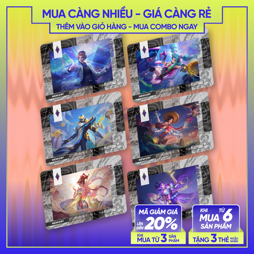 Bonnie Aleister Jinnar Kahlii Marja | CARD BO GÓC SKIN LIÊN QUÂN MOBILE - ARENA OF VALOR AP