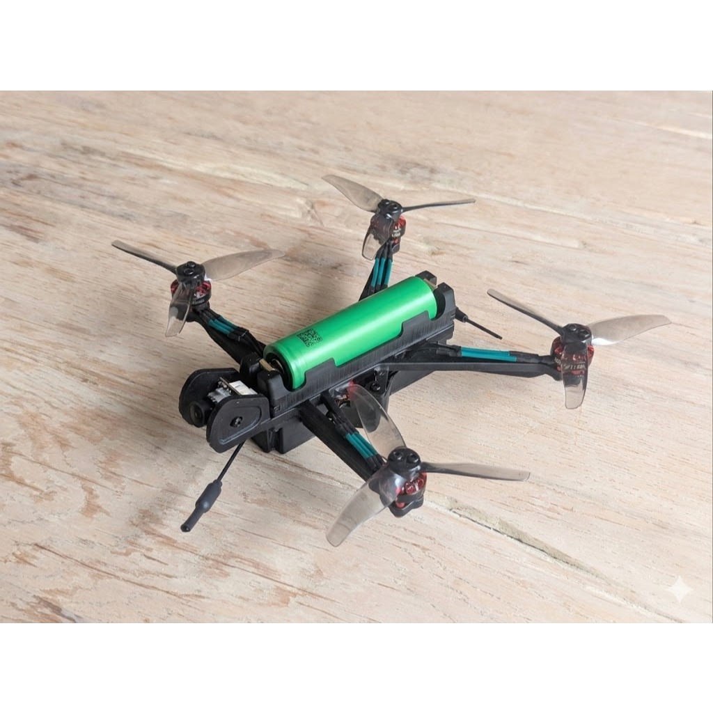 [MakeItReal] Khung Drone / FPV 3inch 18650 (In 3D)