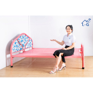 Giường sắt ống tròn – thiết kế bền đẹp, giá rẻ tiện dụng