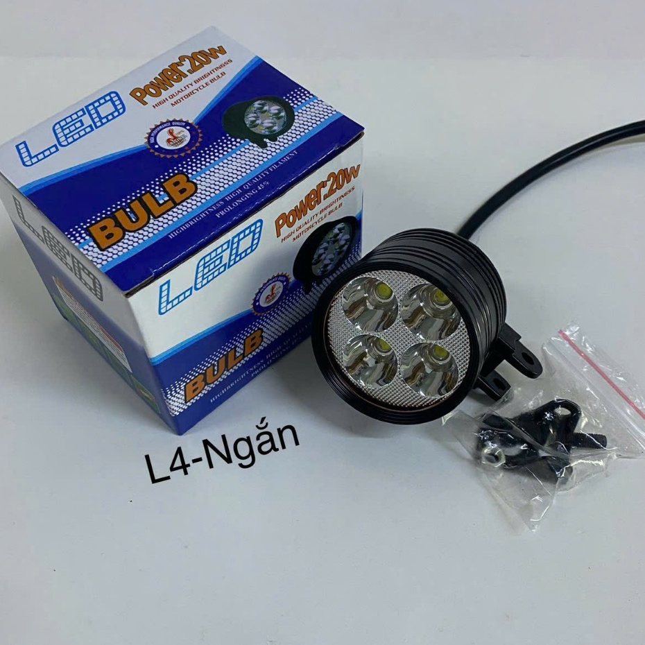 Đèn Led trợ sáng l4n mini 3 chế độ.Bảo hành 1 năm