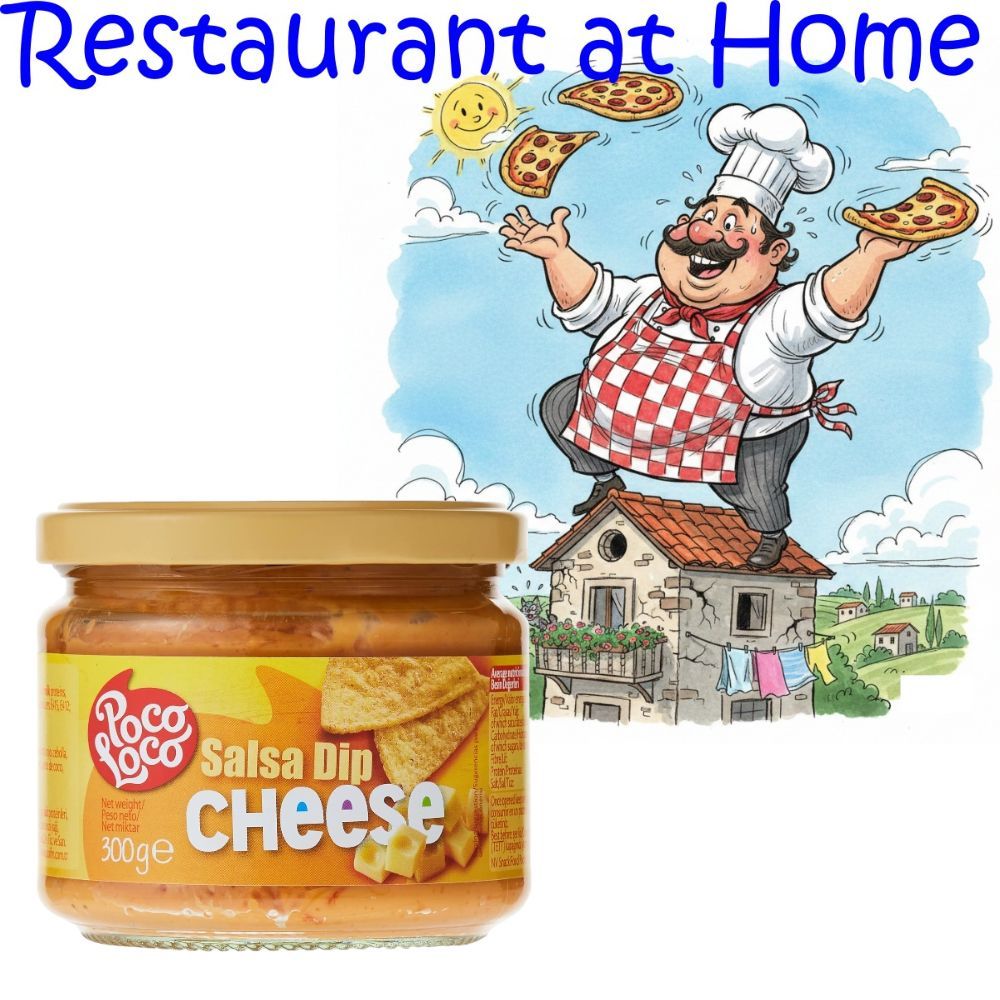 Poco Loco Nacho Cheese Salsa 300g, Sốt Phô Mai Chấm Bắp Nachos Béo Ngậy