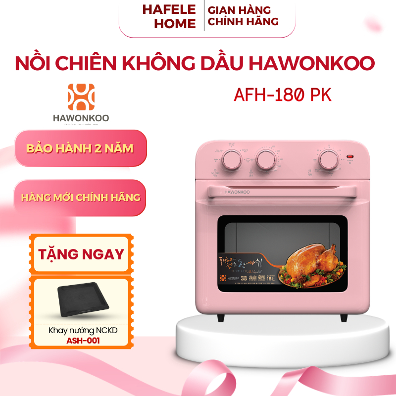 Nồi Chiên Không Dầu Hawonkoo AFH-180 – Dung Tích 18L – Điều Khiển Núm Vặn Cơ Học - EEH