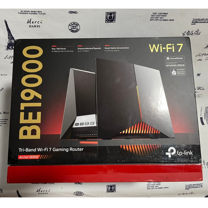 Đã sử dụng - TP-Link Archer BE19000 | GE800 | Tri -band | WiFi 7 |