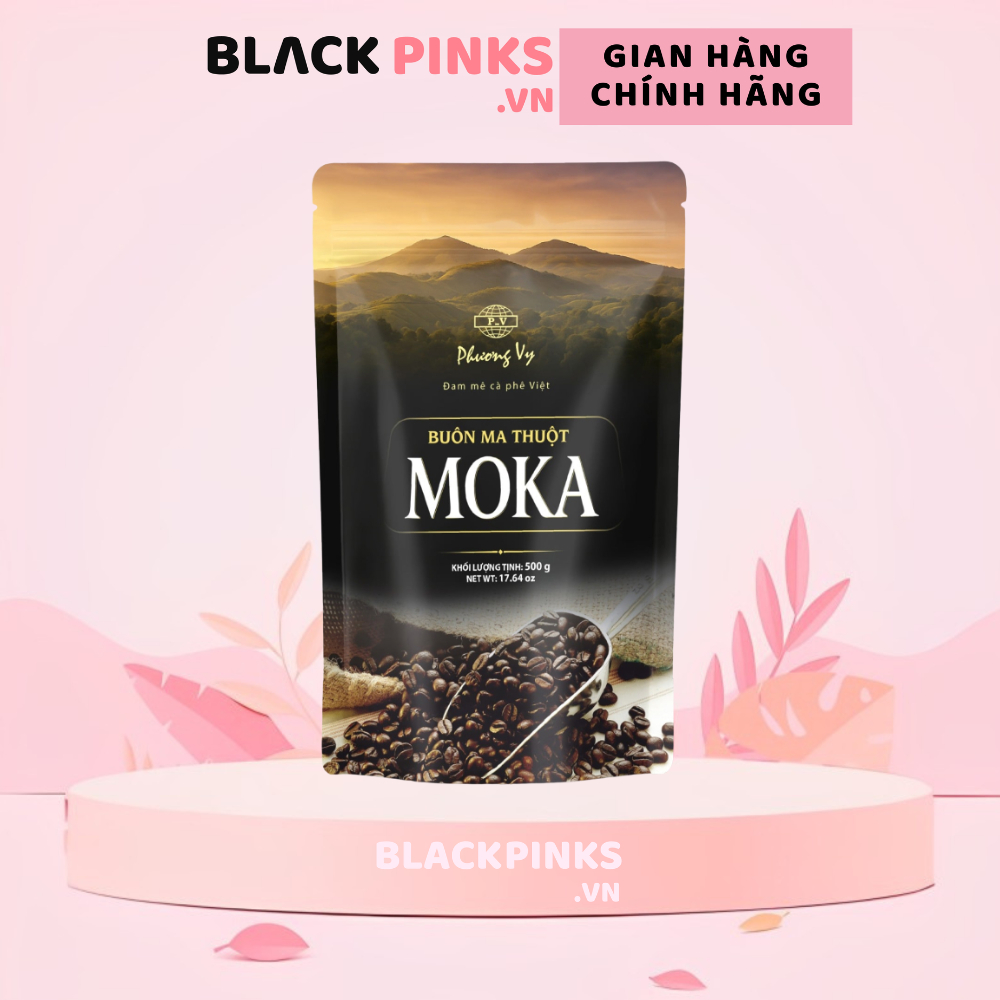 Cà phê rang xay Phương Vy moka 500g