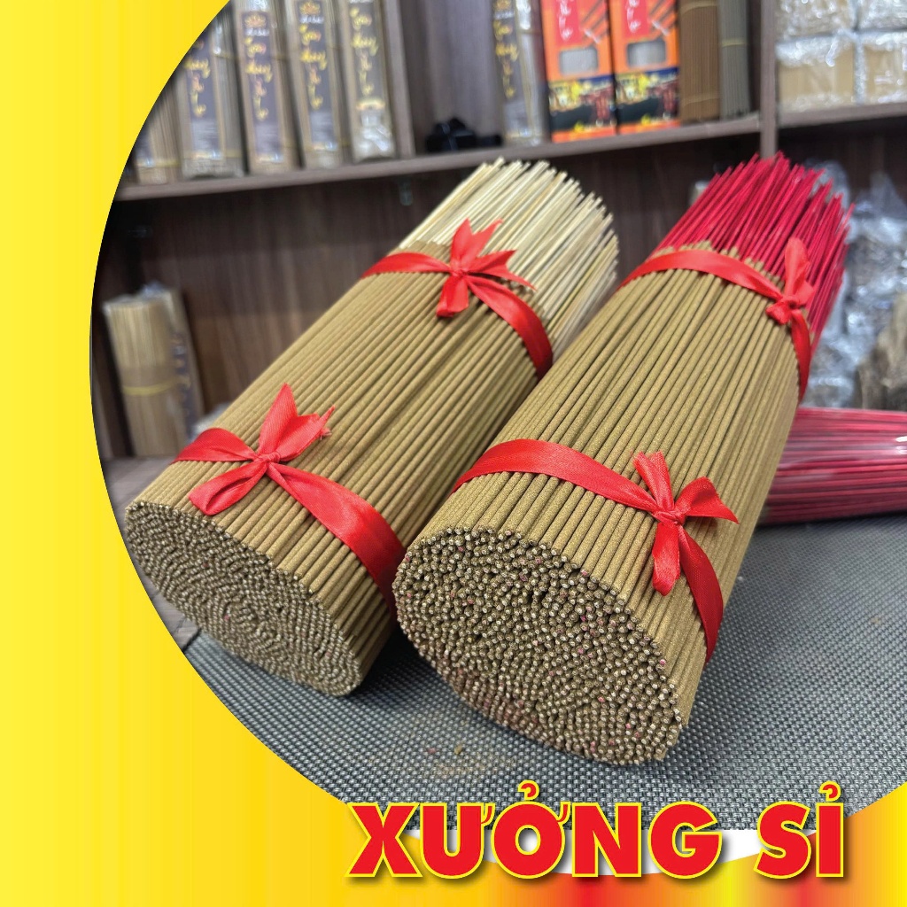 [Xưởng Sỉ] 1kg Nhang Quế CAO CẤP Nhang Quế Sạch 100%, Thơm chuẩn Mùi Quế, ít Khói Không Cây Mắt.