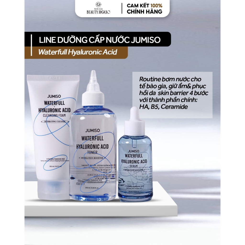 Dòng dưỡng cấp nước JUMISO WATERFULL HYALURONIC