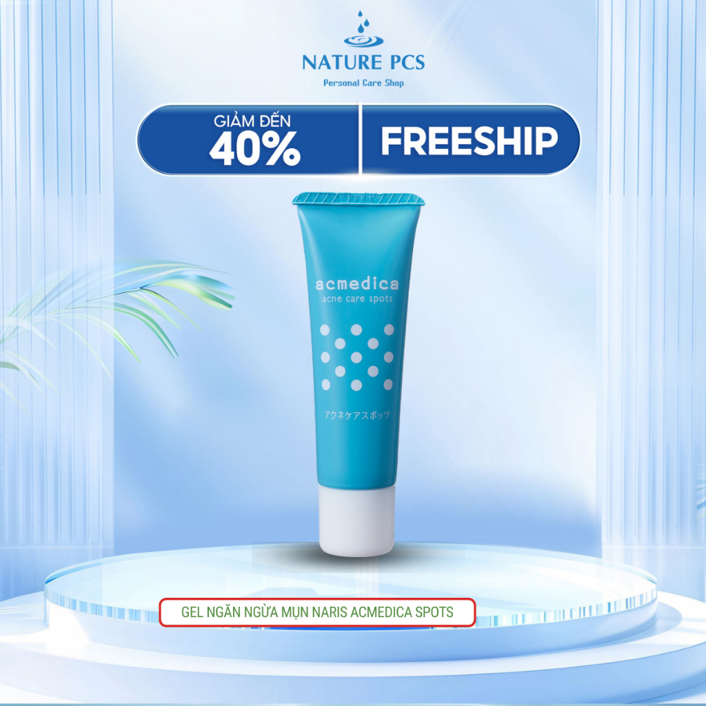 Gel ngừa mụn & sẹo thâm Naris Acmedica Acne Care Spots 25gr