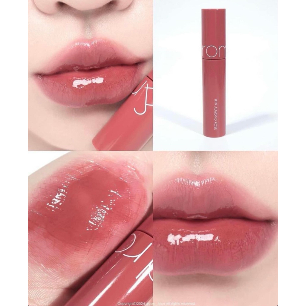 Romand Juicy Lasting Tint màu 19 Almond Rose Căng Bóng Lâu Trôi