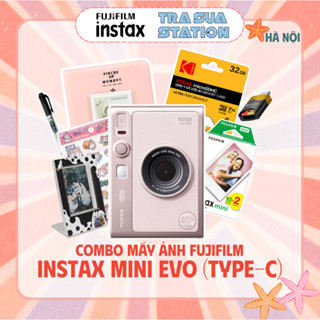 Fujifilm Instax Mini Evo - Máy chụp ảnh lấy ngay kết hợp in ảnh bằng điện thoại