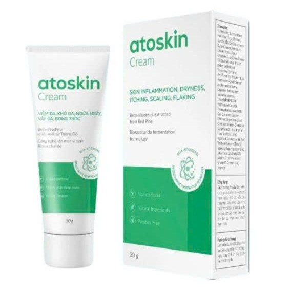 Atoskin Cream – Kem dưỡng ẩm dành cho người viêm da cơ địa (30g)