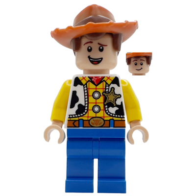 Nhân vật chính hãng Woody (2025) / Toy Story dis185: Woody - Plain Legs, Nougat Chin Dimple