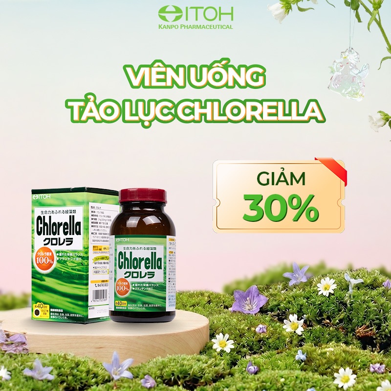 Viên Uống Tảo Lục Itoh Chlorella