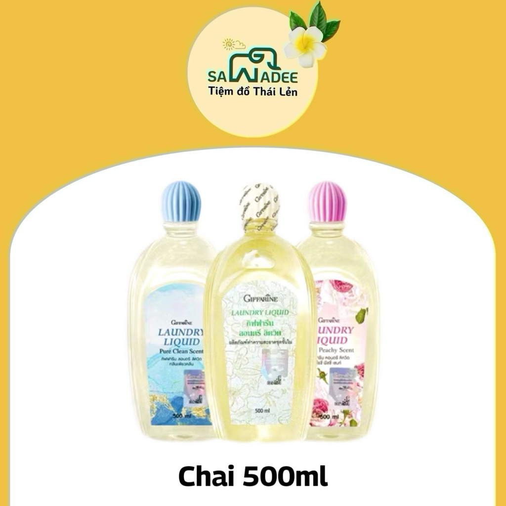Nước giặt đồ lót GIFFAIRINE Laundry Liquid [Hàng nội địa Thái Lan]