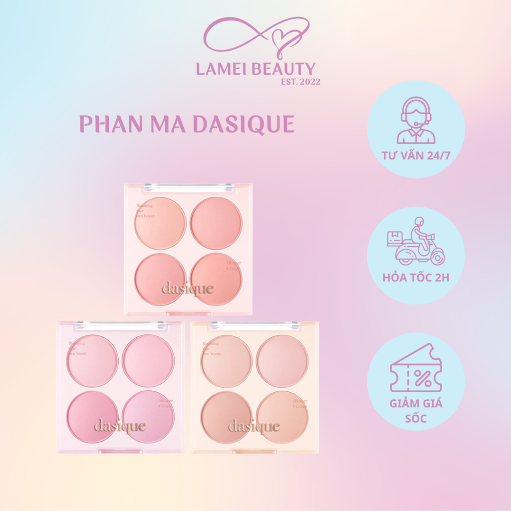 Phấn Má Hồng Dasique Blending Mood Cheek Phấn má Dasique Má hồng Dasique - lamei.beauty beauty