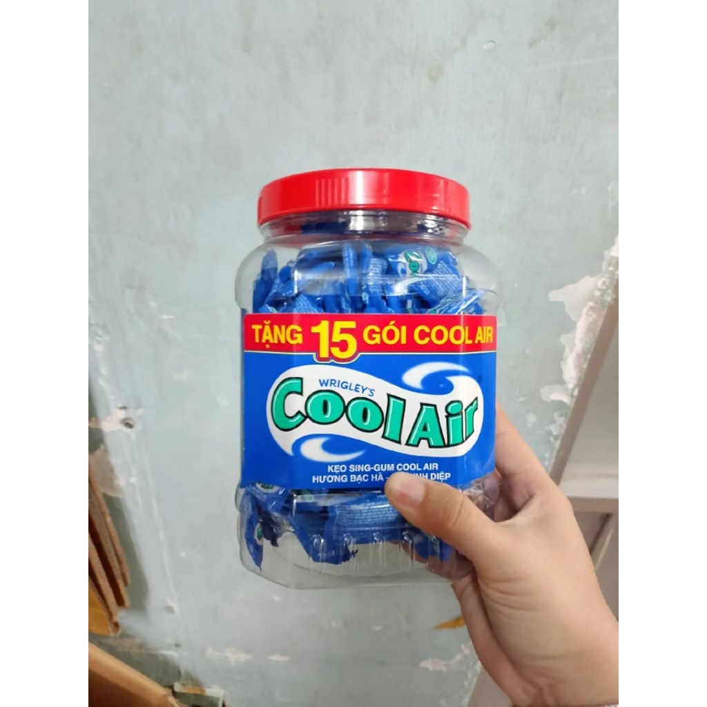 kẹo singum cool air hủ nhựa