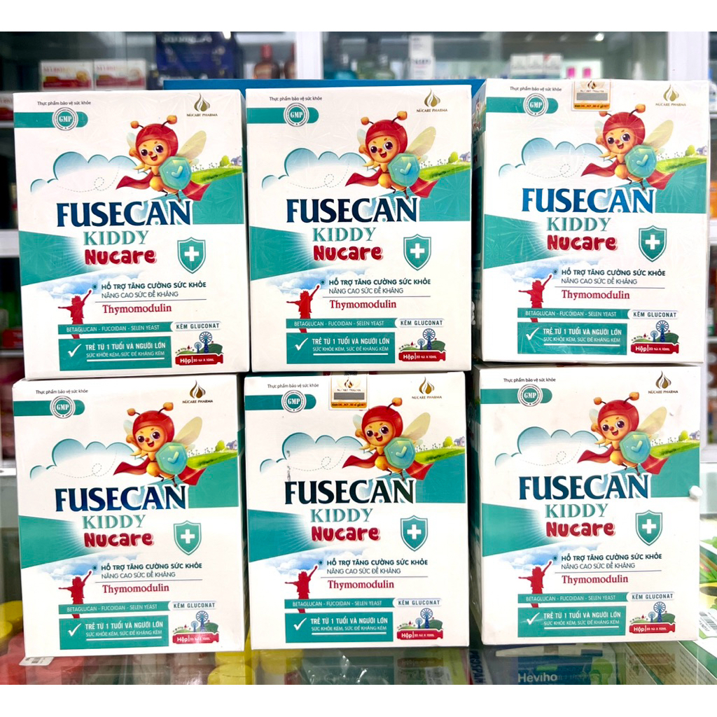 FUSECAN KIDDY NUCARE (HỘP 20 túi x10 ml)