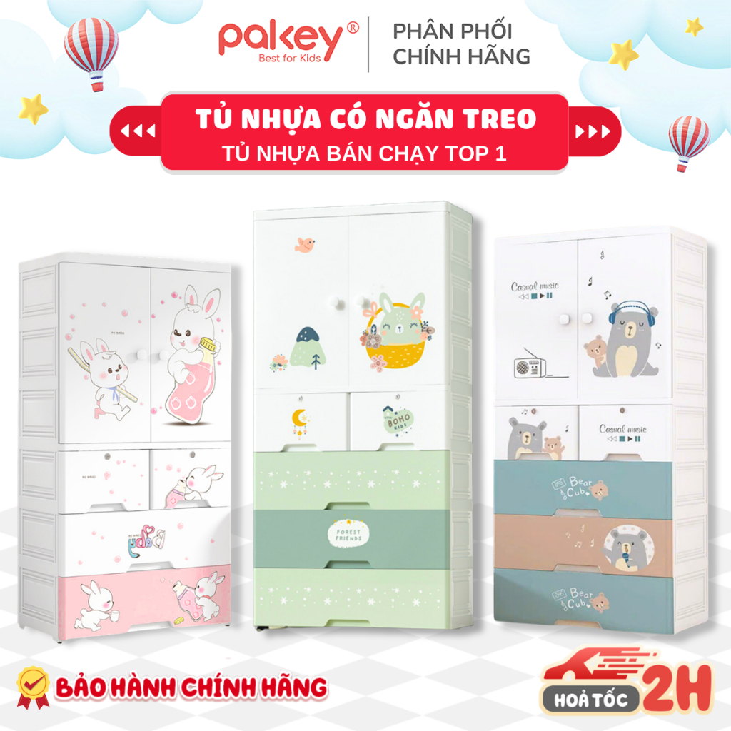 [HỎA TỐC] Tủ Cho Bé Có Ngăn Treo Tiện Lợi - Tủ Nhựa Đựng Quần Áo Cho Bé Có Bánh Xe Đa Năng Dễ Dàng Di Chuyển Tiện Lợi