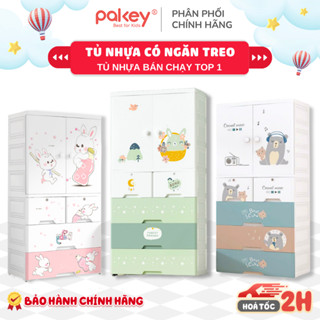 [HỎA TỐC] Tủ Cho Bé Có Ngăn Treo Tiện Lợi - Tủ Nhựa Đựng Quần Áo Cho Bé Có Bánh Xe Đa Năng Dễ Dàng Di Chuyển Tiện Lợi