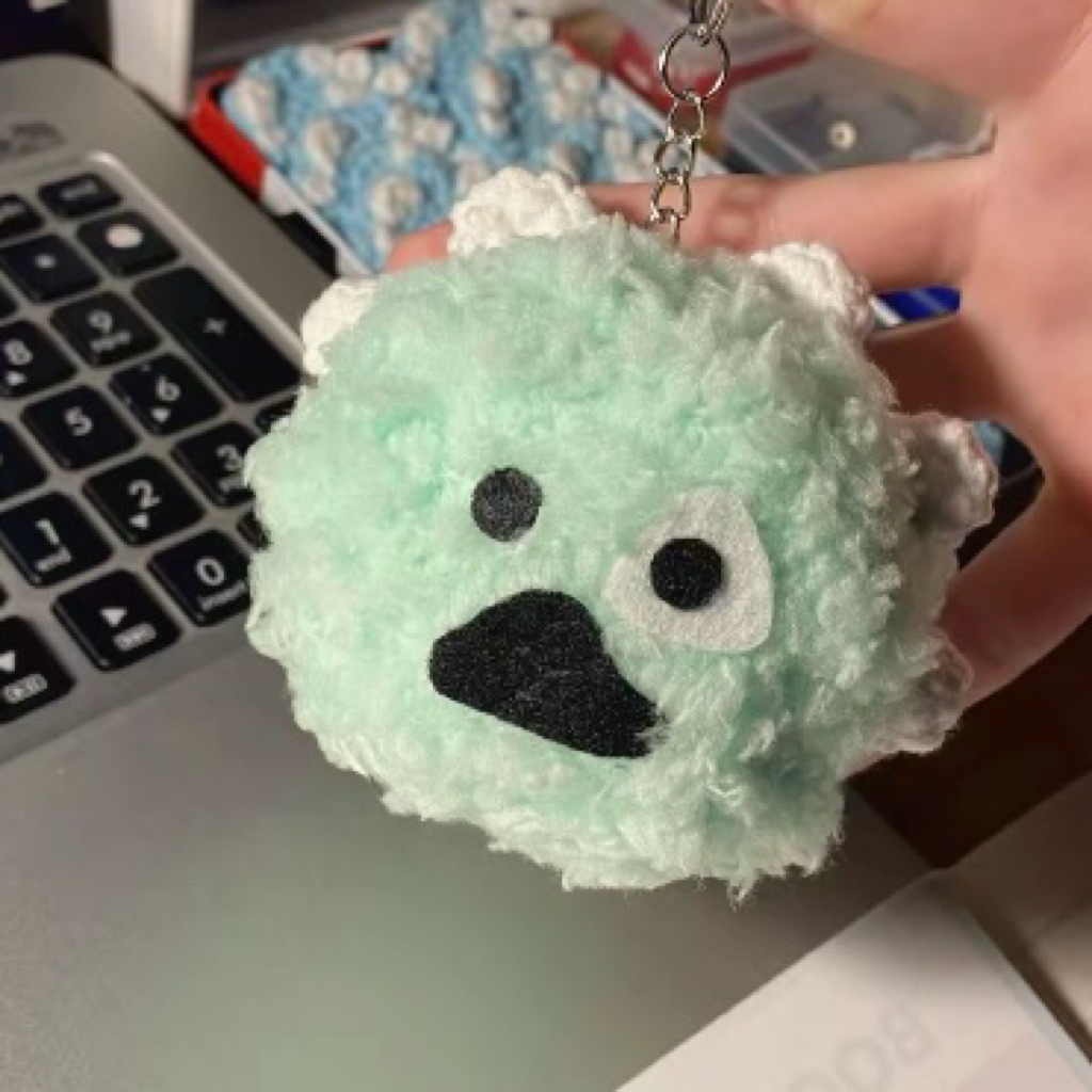 Cortis Ball - Móc khoá quả bóng Cortis bằng len handmade by Bauu_hzqc