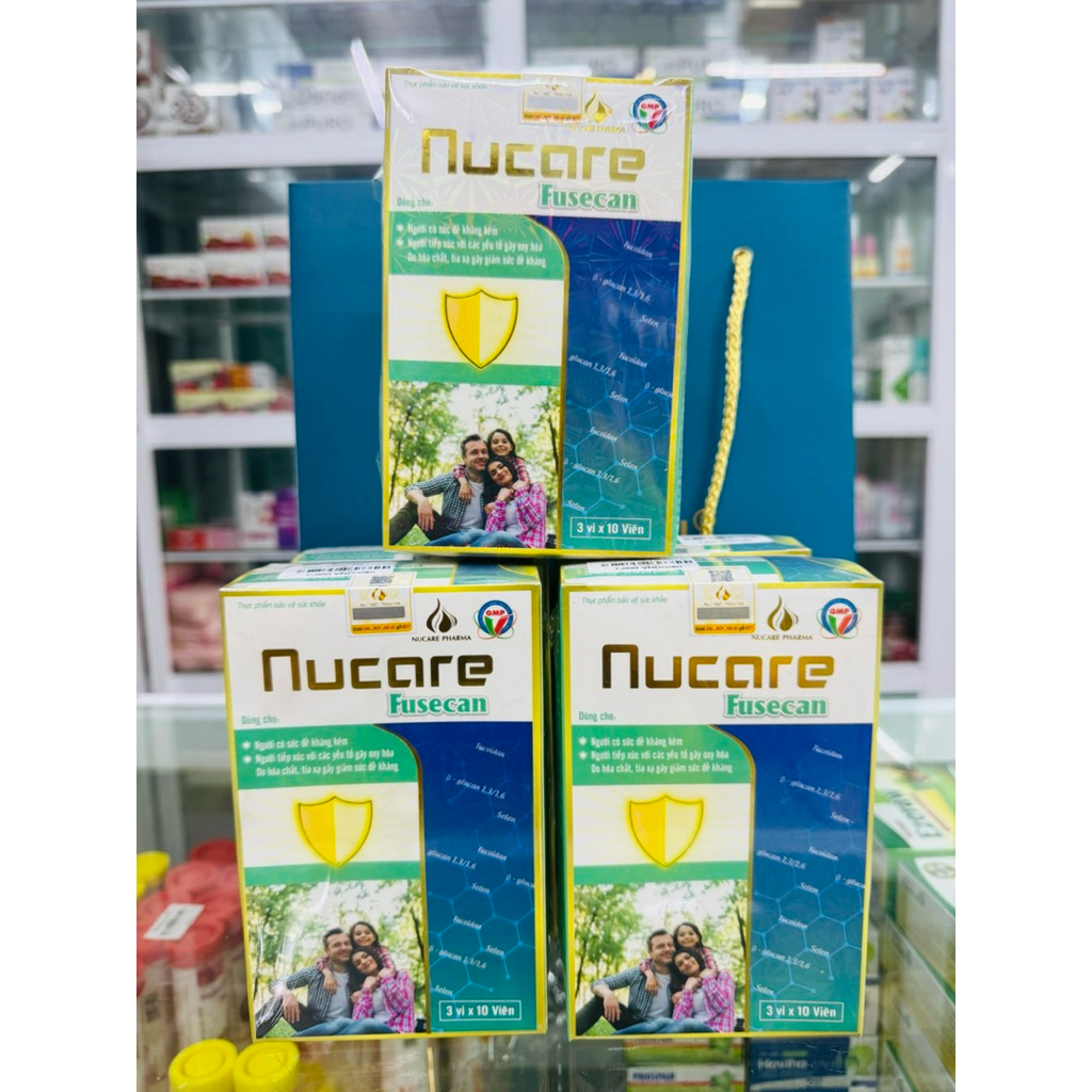 FUSECAN NUCARE ( hộp 3 vỉ x 10 viên)
