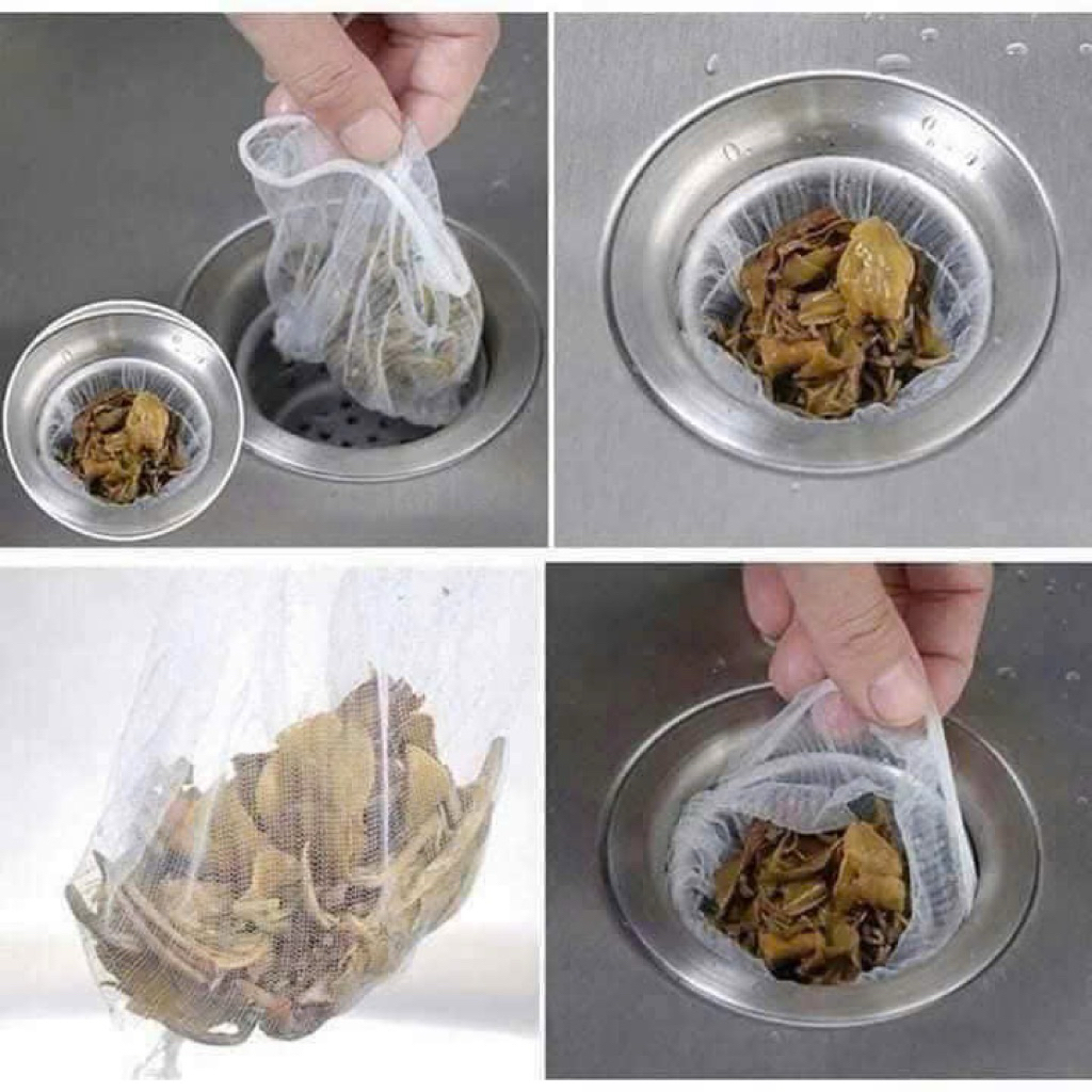 100c Túi lọc rác bồn rửa bát. Nhà nhà ai cũng cần ạ‼️