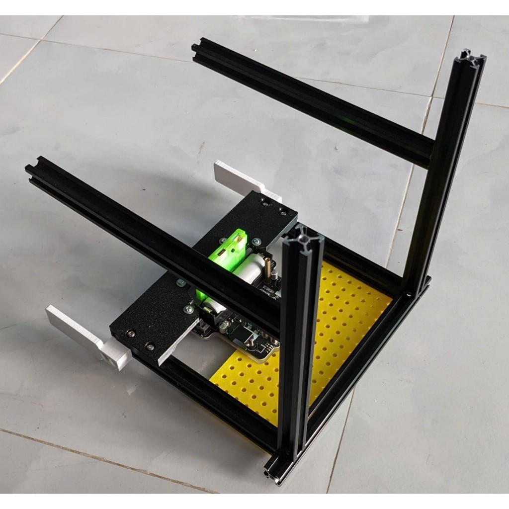 🚗 KHUNG XE ROBOT ORC K1 – NHÔM ĐỊNH HÌNH 1515 ( KHÔNG BAO GỒM BỘ ĐIỀU KHIỂN )