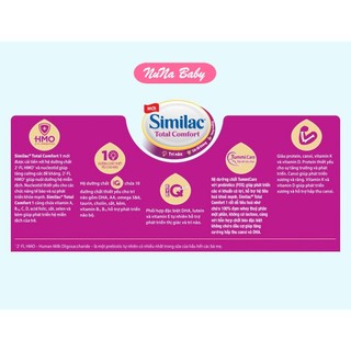 Sữa bột Similac Total Comfort Số 1+ 360g
