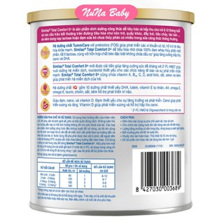 Sữa bột Similac Total Comfort Số 1+ 360g
