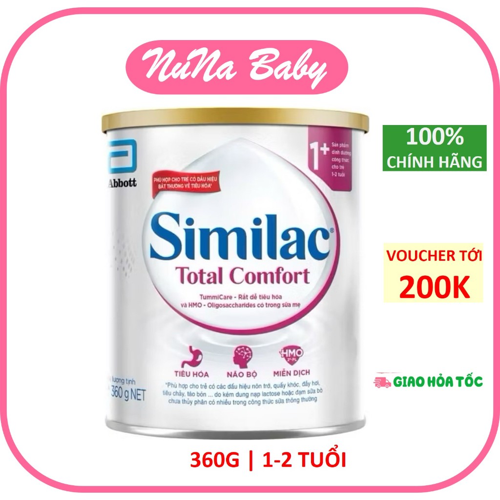 Sữa bột Similac Total Comfort Số 1+ 360g