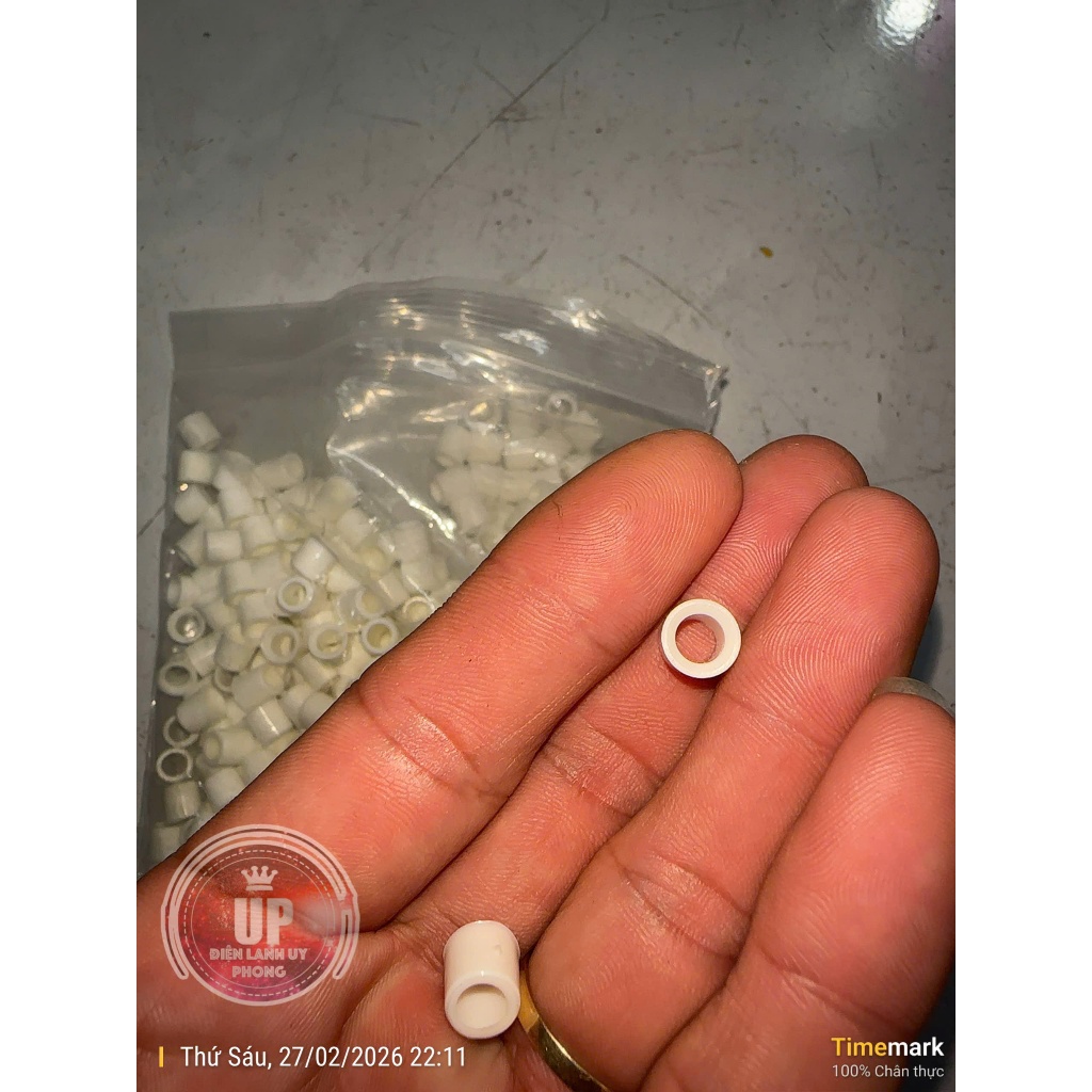 Combo 10 Ron dây nạp gas R22 ,R134 gioăng dây sạc gas lạnh zoăng phớt làm kín đầu dây ga xịn