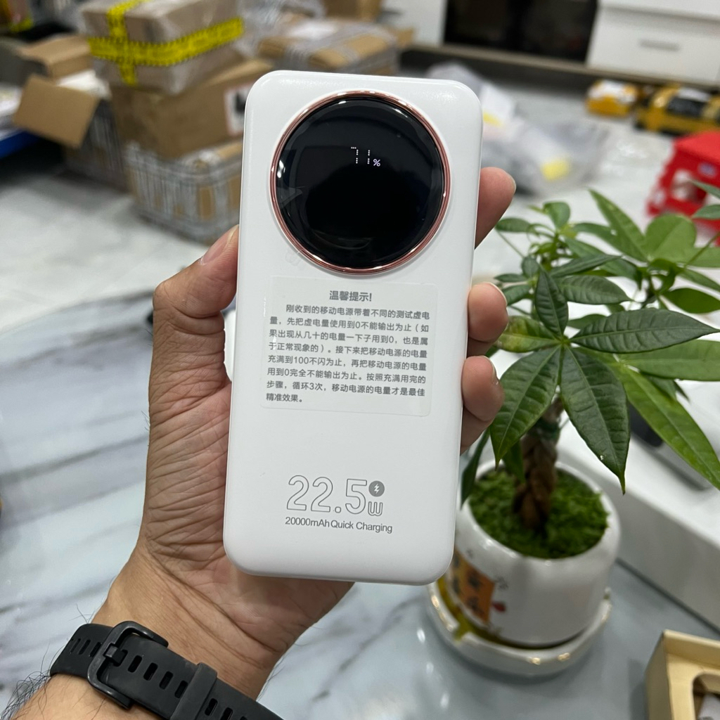 PIN SẠC DỰ PHÒNG STIGER KOVOL 20000mAh 22.5W – SẠC NHANH ĐA CỔNG, MÀN HÌNH LED HIỂN THỊ % PIN