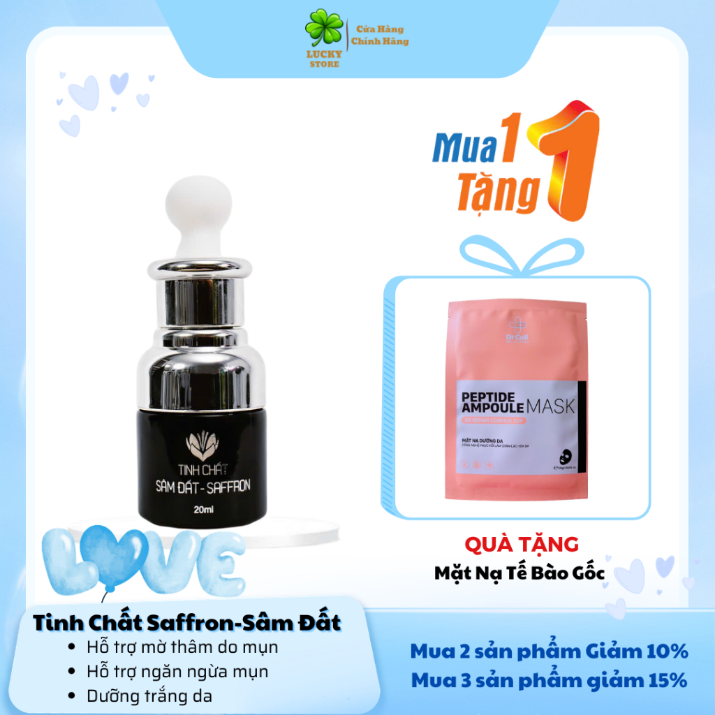 Tinh Chất Sâm Đất Saffron DR CELL 30ml