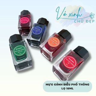 MỰC CÁNH DIỀU PHỔ THÔNG luyện chữ đẹp đa sắc màu lọ 18ML và 25ML