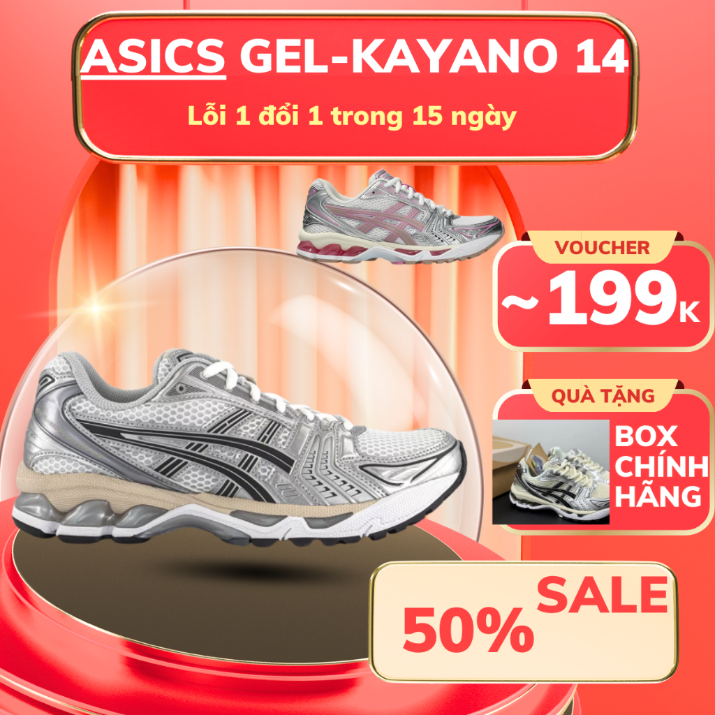 [𝙎𝘼𝙇𝙀 CHINH HANG] Giày ASICS Gel-Kayano 14 AUTHENTIC. Giày Sneaker Asics Kayano Basic Nam Nữ