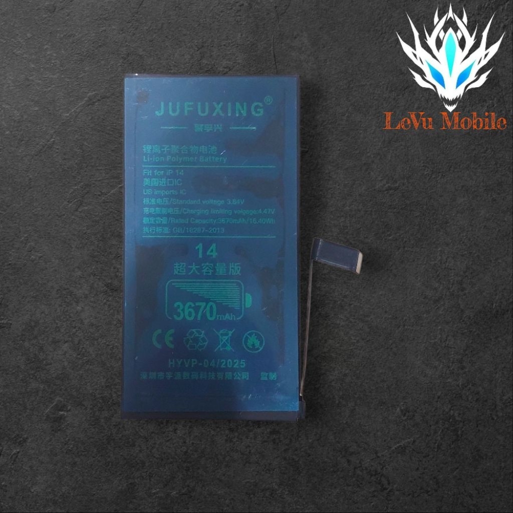 Pin JUFUXING Dung Lượng Cao (3670mAh) Cho 14