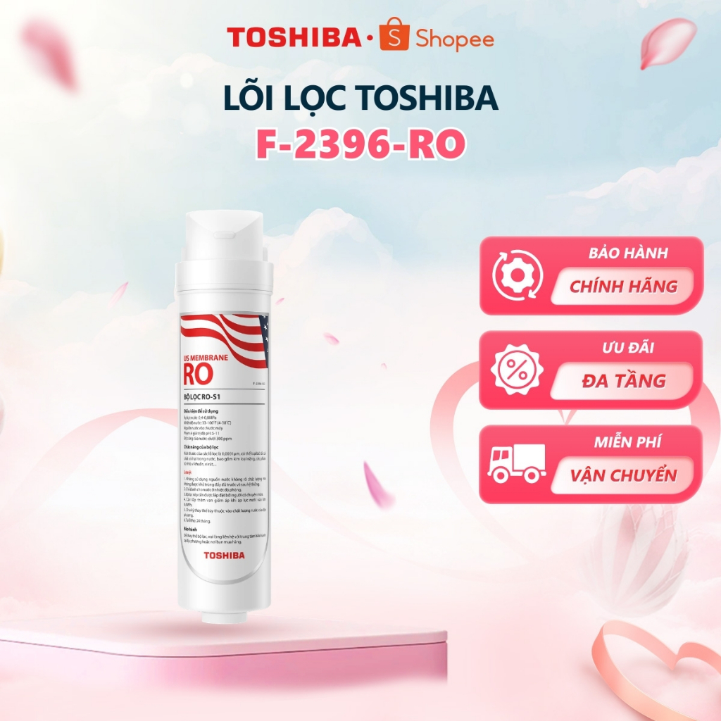 Lõi lọc Toshiba F-2396-RO Dùng cho máy - TWP-N2396SVN(W) - TWP-H2396SVN(W) - TWP-W2396SVN(M)