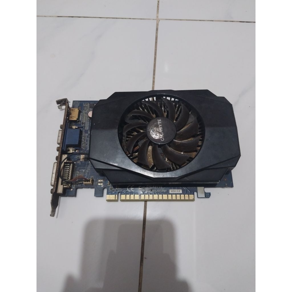 VGA Gigabyte GT 630 2GB DDR3 – chạy tốt, xem phim chơi game nhẹ