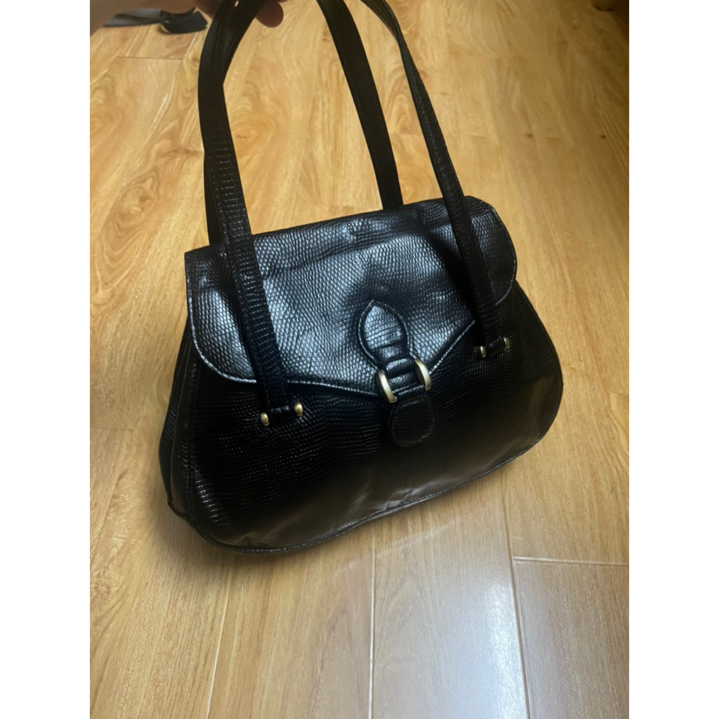 Túi nữ 26x19x10 da kỳ nhông quai xách 2hand