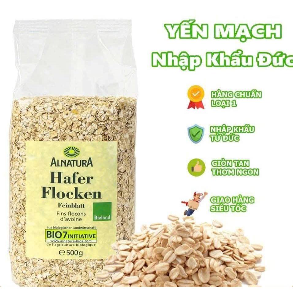 Yến Mạch Đức Alnatura Hafer Flocken - 500g