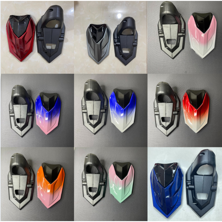 Mặt Lạ Quỷ Không Tem Các Màu (Mua CoBo Tặng Ốc) Ốp Cổ Đời Mới Cho Xe Điện M133, 133M, 133S,133