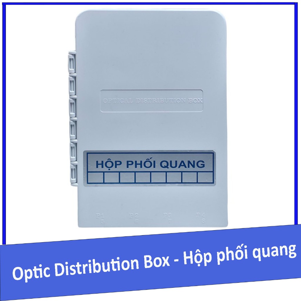 Hộp phối quang ODF 8Fo sợi  SC/APC trong nhà (8FO , 8 core)