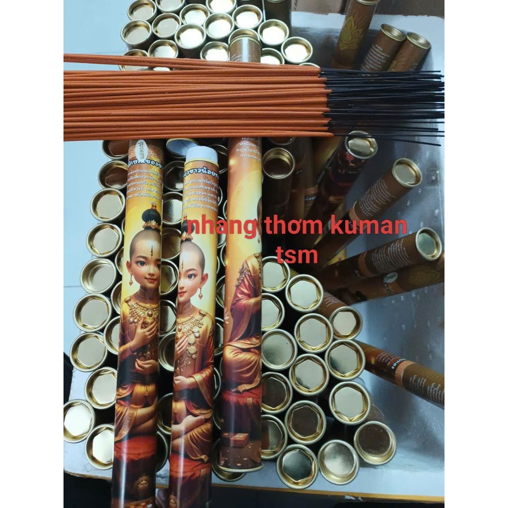 nhang thơm ba tấc một ống 45 cây TSM kuman