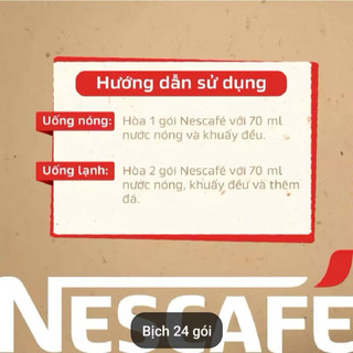 Nescafe Sữa X2 Vị Sữa Cao Cấp Thơm Ngon Từng Giọt (25gói x 24gram Cao Cấp) DATE MỚI