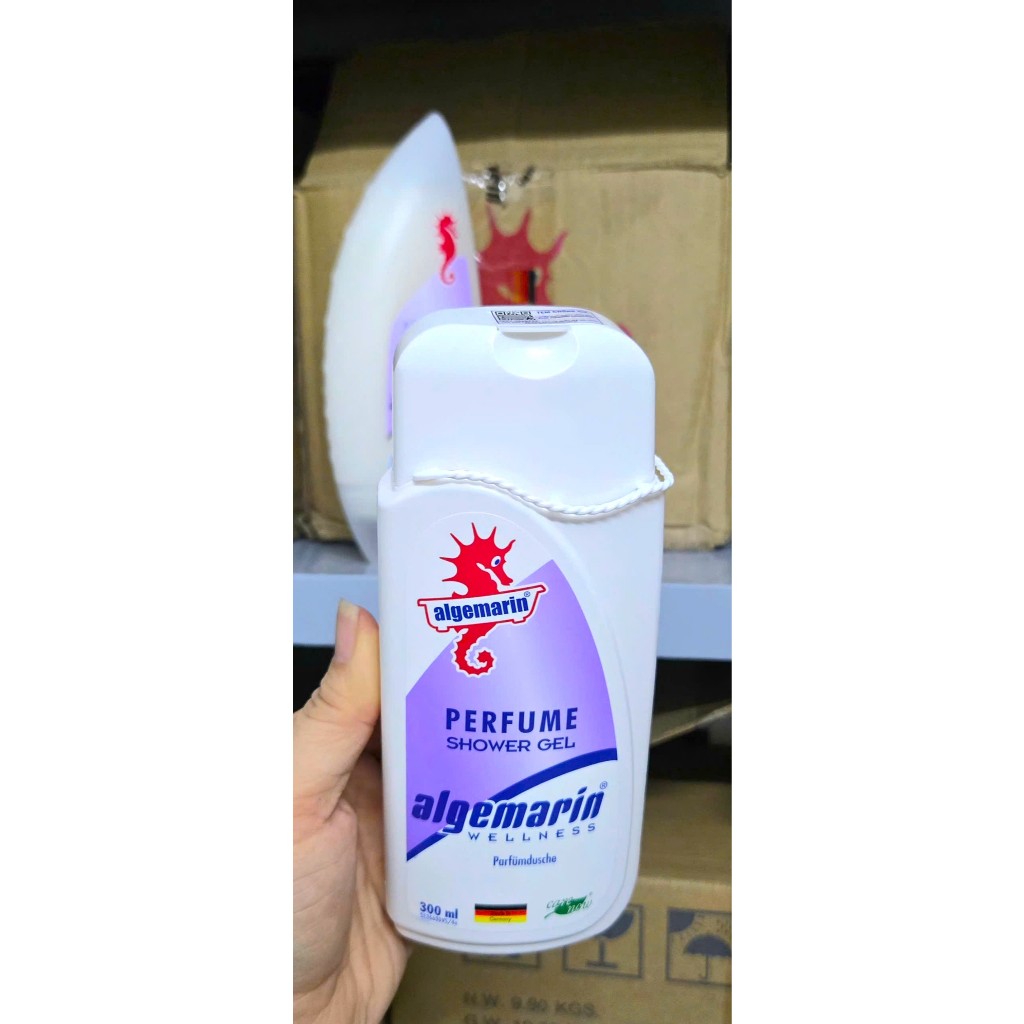 [Chính Hãng] SỮA TẮM CÁ NGỰA ALGEMARIN 300ML ĐỨC (Chai Vuông) - 1 Chai