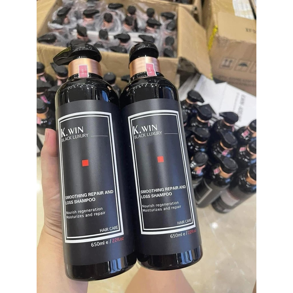 GỘI XẢ KWIN LUXURY-650ml siêu phục hồi