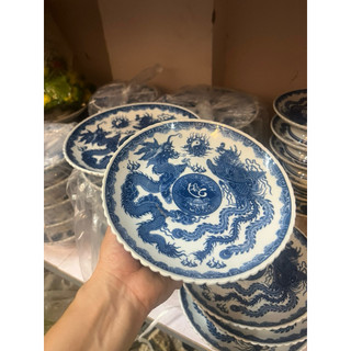 Mâm để hoa quả thờ men Lam