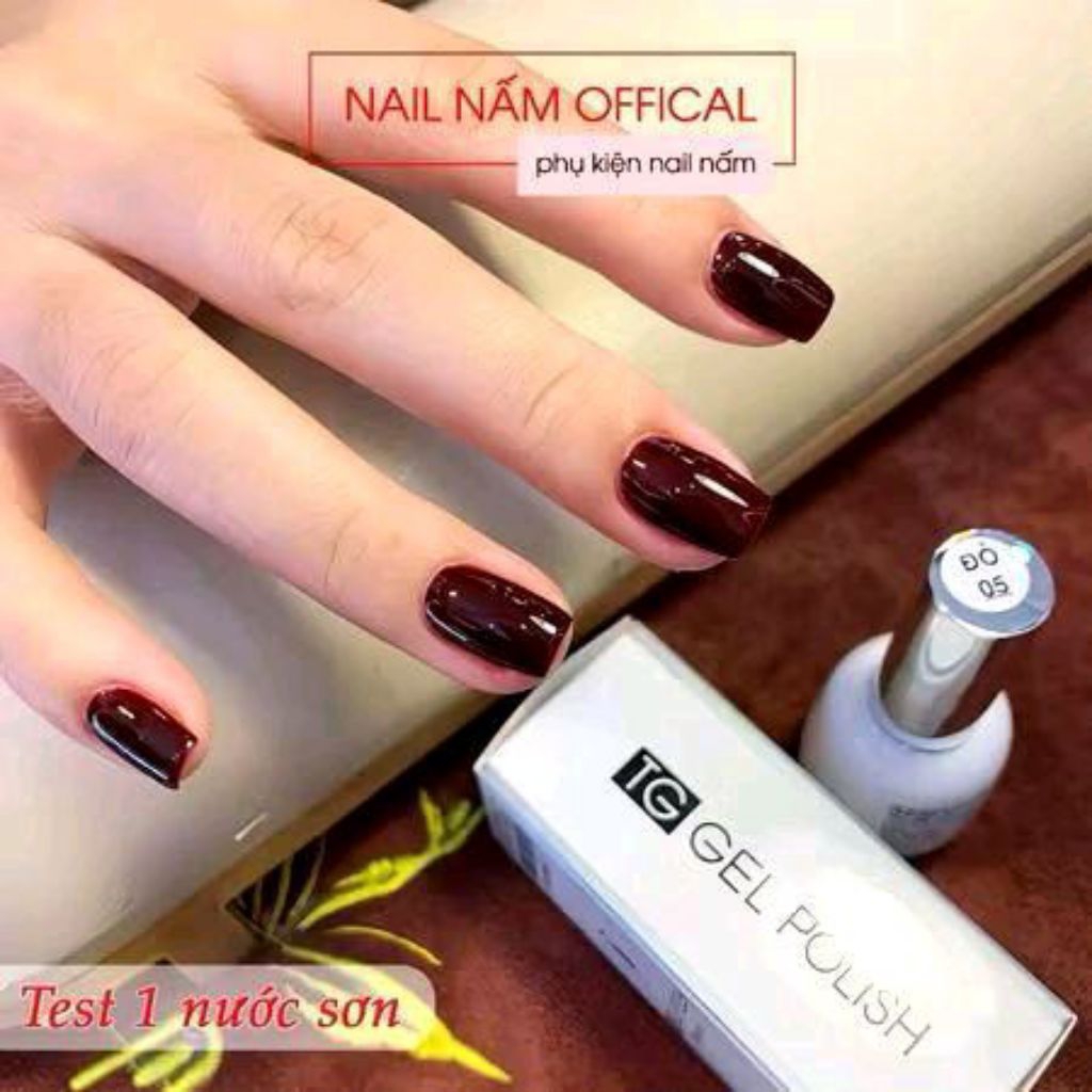 Sơn thạch đỏ TG-05. Sơn gel lẻ Chính hãng TG chai 15ml