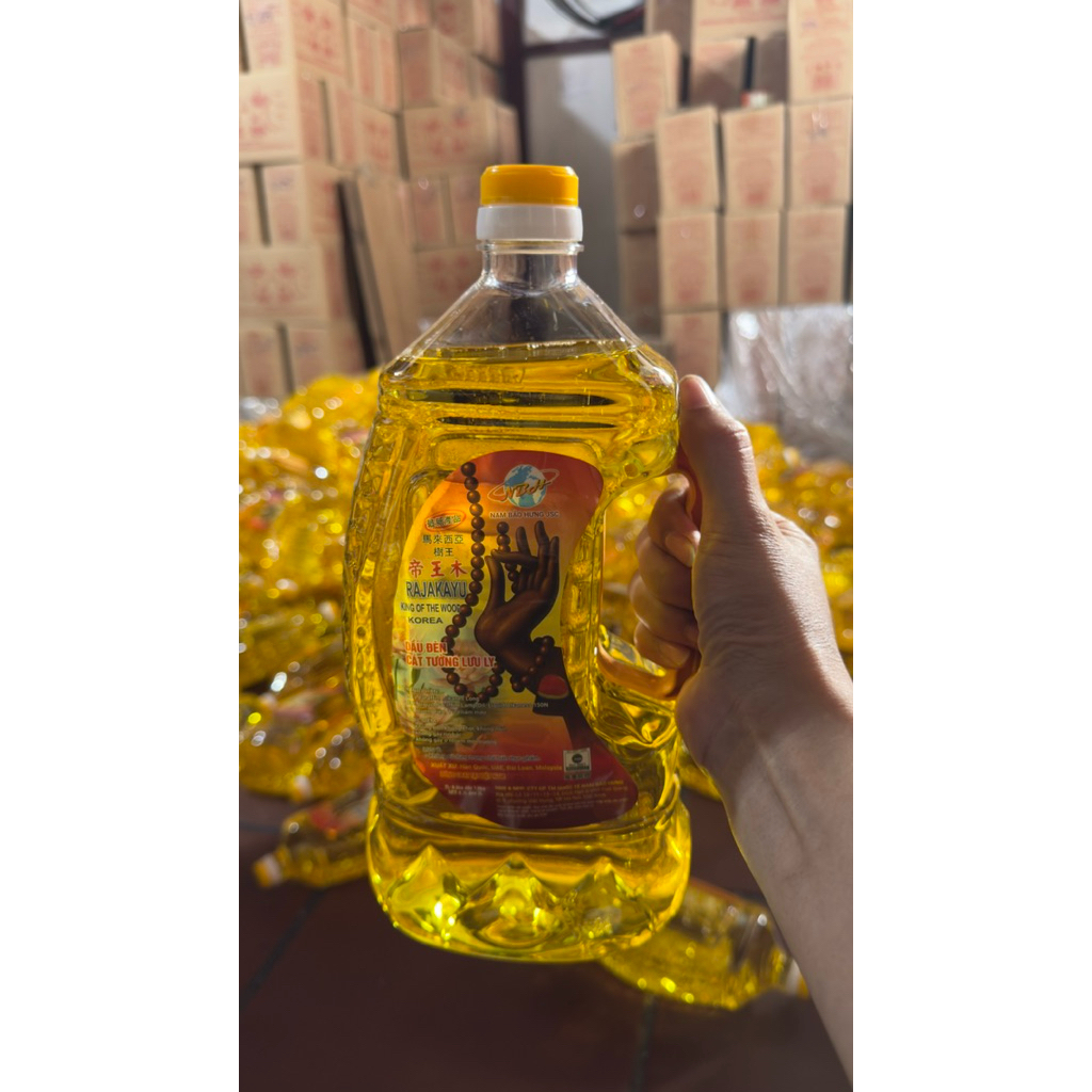 Cát tường lưu ly thùng 6 chai,mỗi chai 1 kg ~ 1.3 lít Hương Tràm